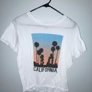 White California tee